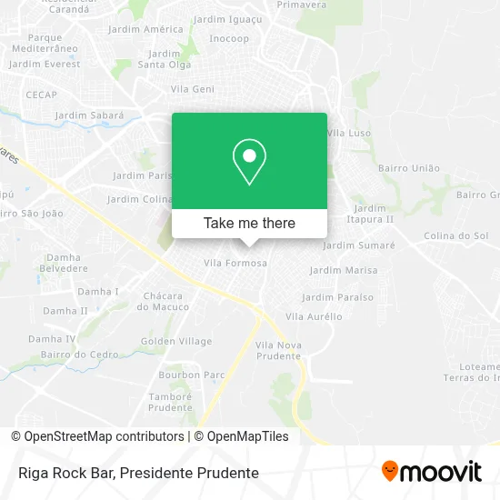 Riga Rock Bar map