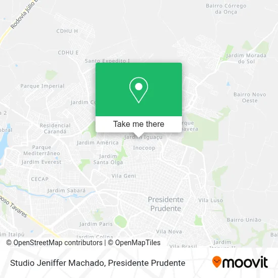 Studio Jeniffer Machado map