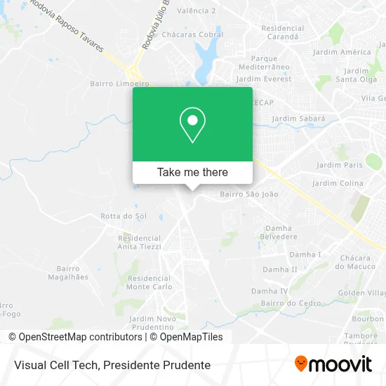Visual Cell Tech map