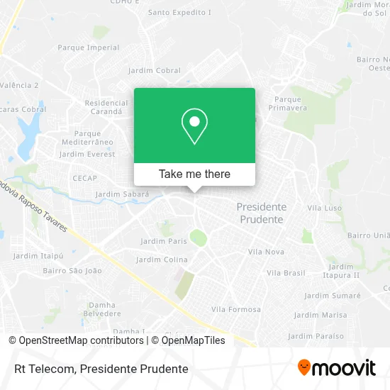Rt Telecom map