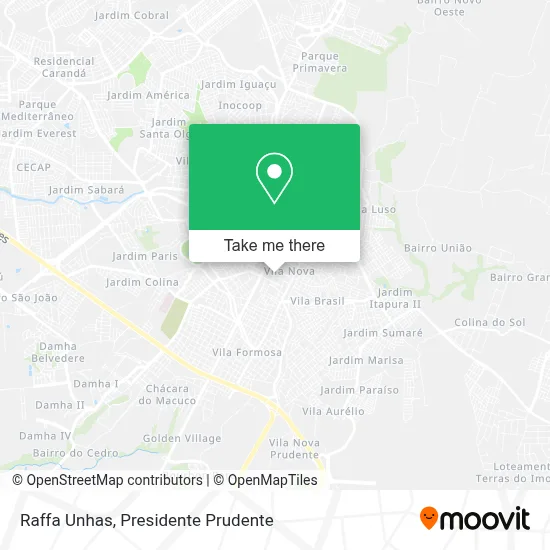 Raffa Unhas map