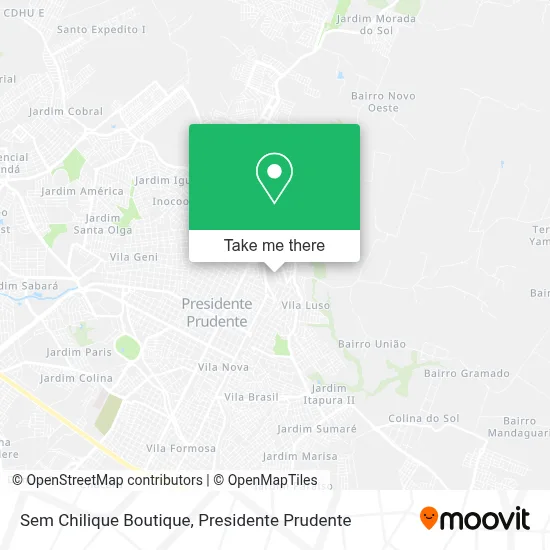 Sem Chilique Boutique map