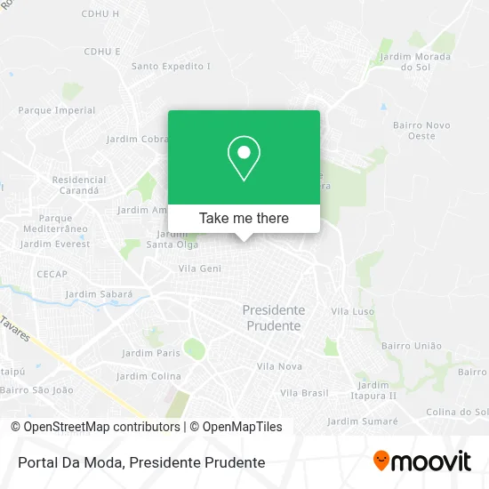 Portal Da Moda map