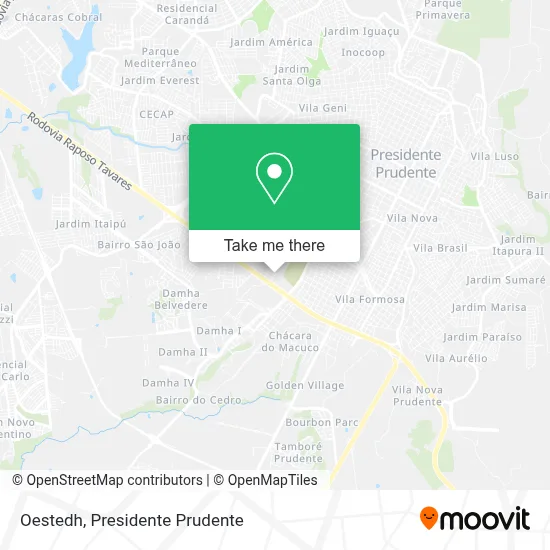 Oestedh map