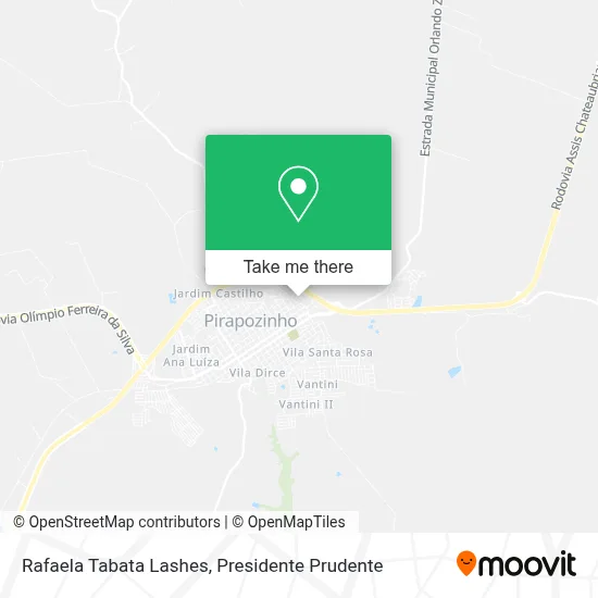 Rafaela Tabata Lashes map