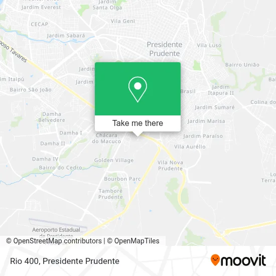 Rio 400 map