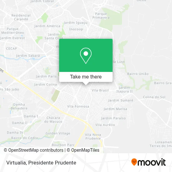 Virtualia map