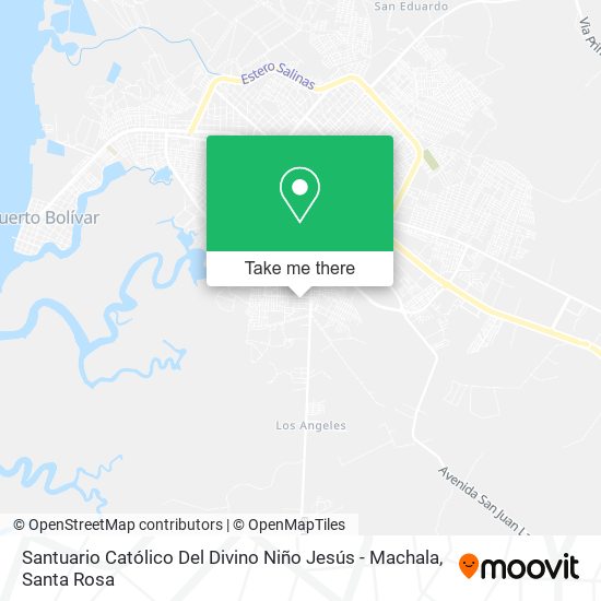 Mapa de Santuario Católico Del Divino Niño Jesús - Machala