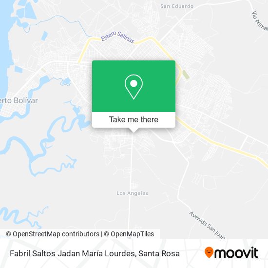 Fabril Saltos Jadan María Lourdes map