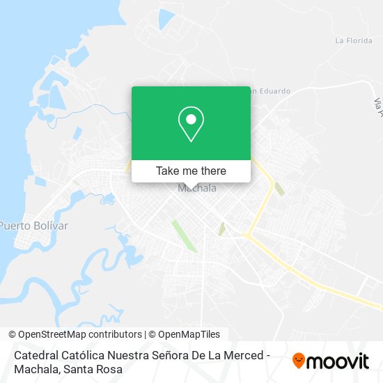 Catedral Católica Nuestra Señora De La Merced - Machala map