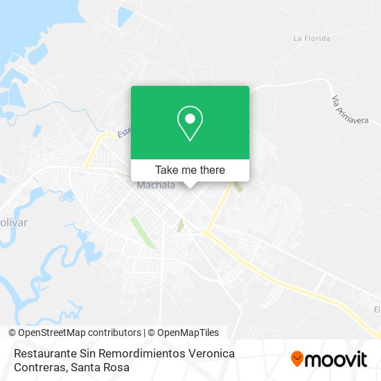 Mapa de Restaurante Sin Remordimientos Veronica Contreras