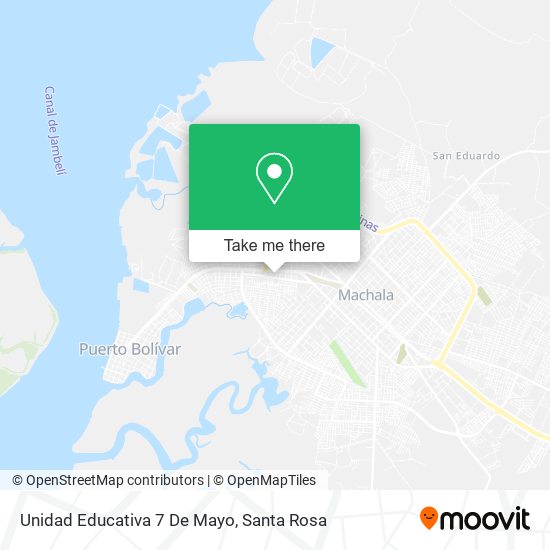 Unidad Educativa 7 De Mayo map