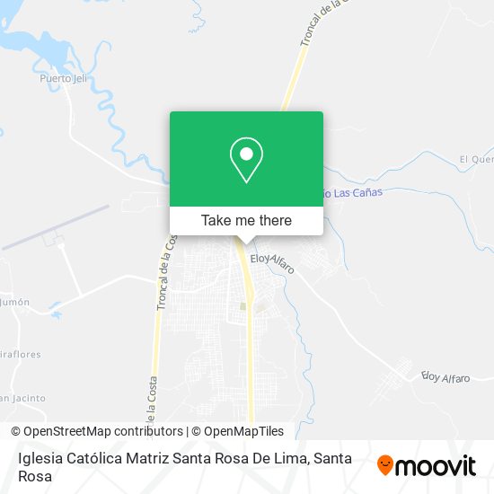 Iglesia Católica Matriz Santa Rosa De Lima map