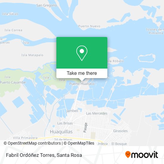 Fabril Ordóñez Torres map