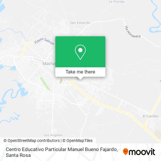 Mapa de Centro Educativo Particular Manuel Bueno Fajardo