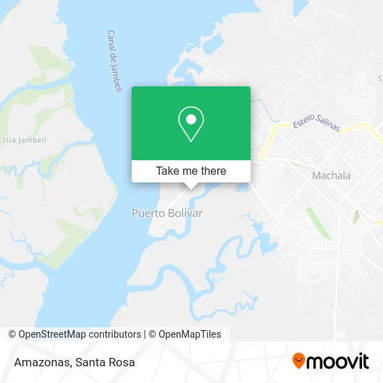 Amazonas map