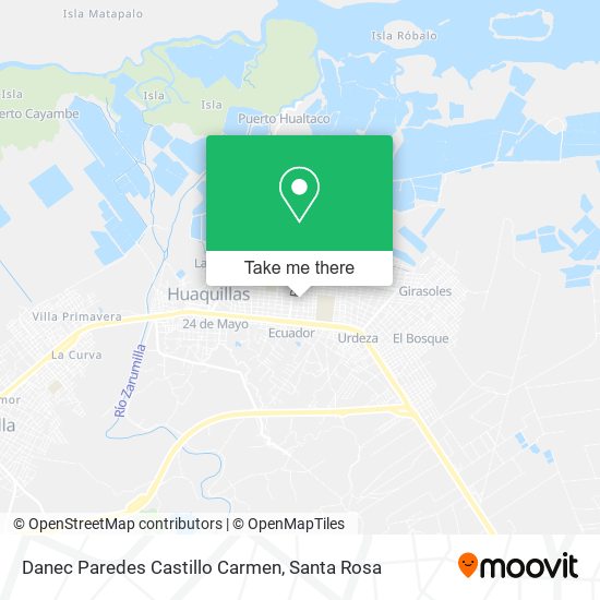 Danec Paredes Castillo Carmen map