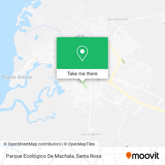 Mapa de Parque Ecológico De Machala