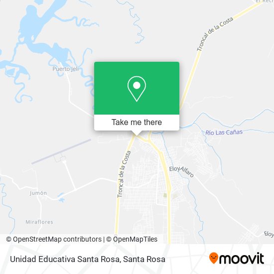 Unidad Educativa Santa Rosa map