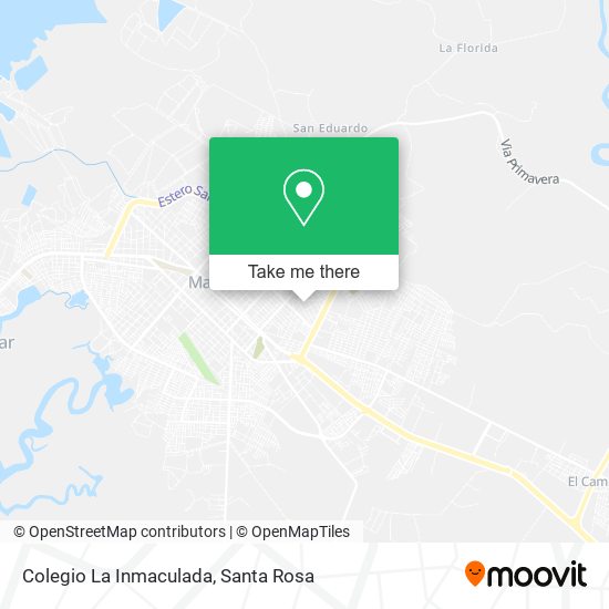 Colegio La Inmaculada map