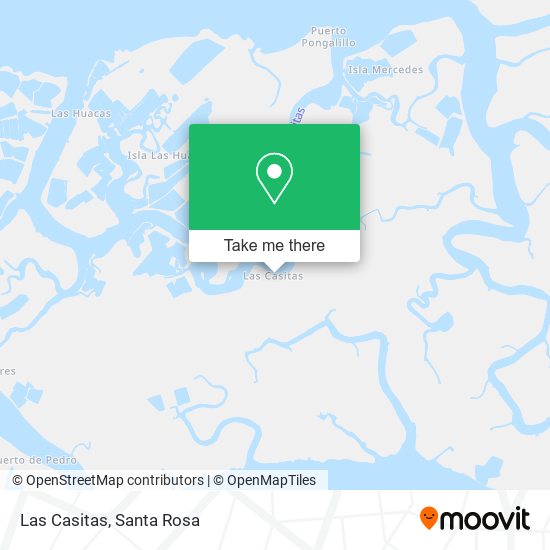 Las Casitas map