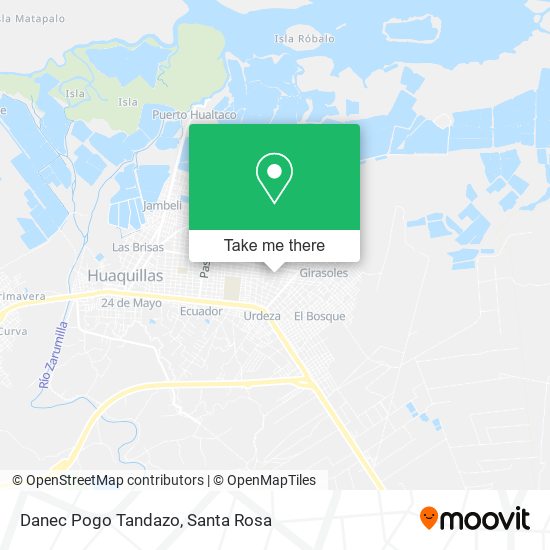 Danec Pogo Tandazo map