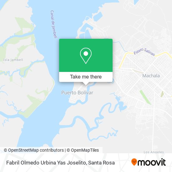 Mapa de Fabril Olmedo Urbina Yas Joselito