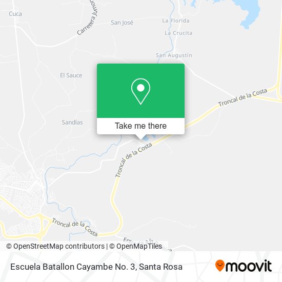 Escuela Batallon Cayambe No. 3 map