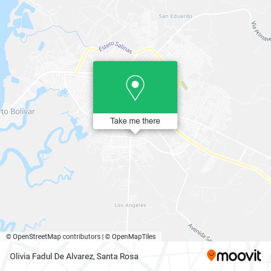 Mapa de Olivia Fadul De Alvarez