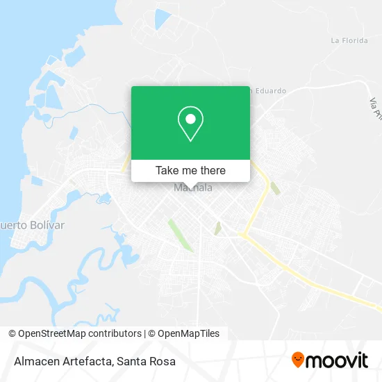 Almacen Artefacta map
