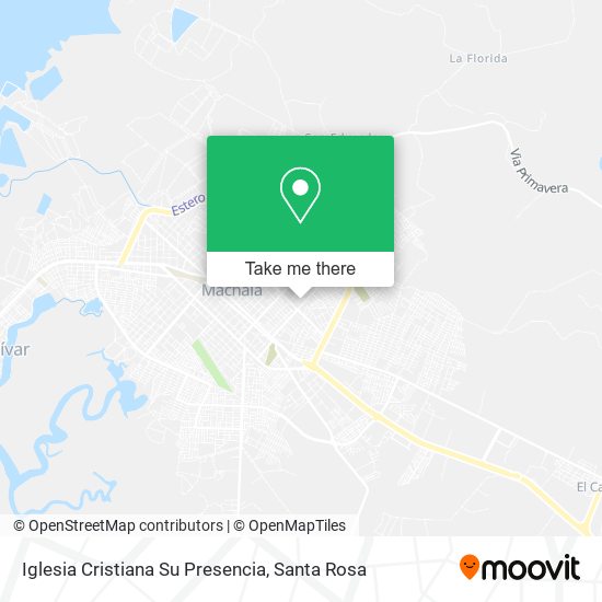 Iglesia Cristiana Su Presencia map