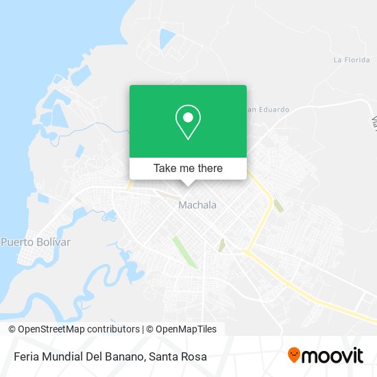 Mapa de Feria Mundial Del Banano