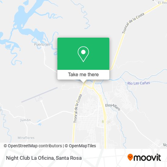Night Club La Oficina map
