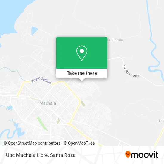Upc Machala Libre map