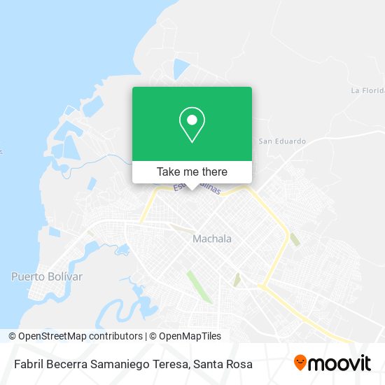 Fabril Becerra Samaniego Teresa map