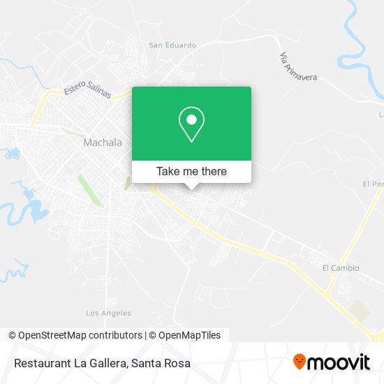 Restaurant La Gallera map