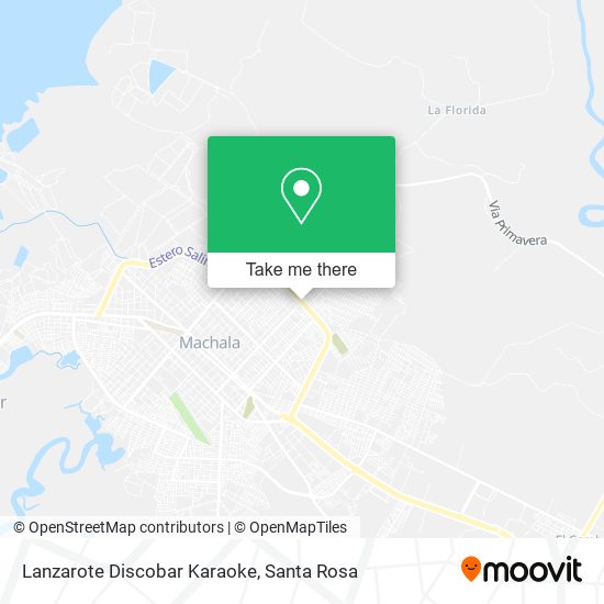 Lanzarote Discobar Karaoke map