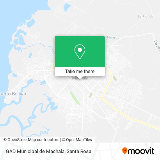 GAD Municipal de Machala map