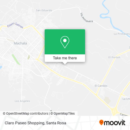 Mapa de Claro Paseo Shopping