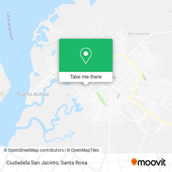 Mapa de Ciudadela San Jacinto