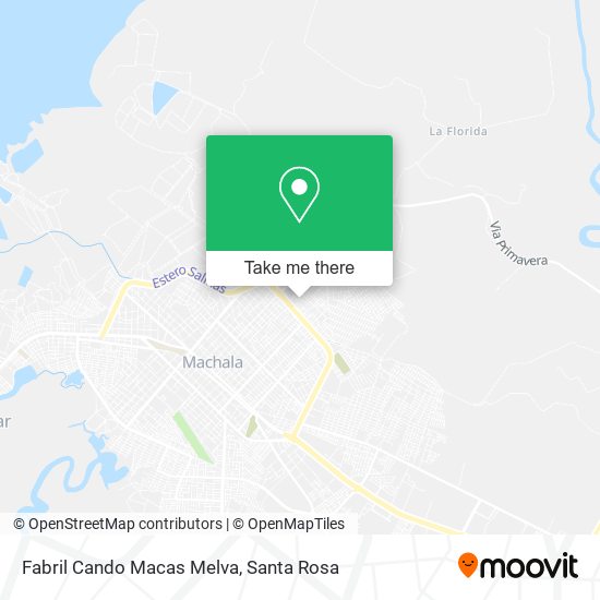 Mapa de Fabril Cando Macas Melva