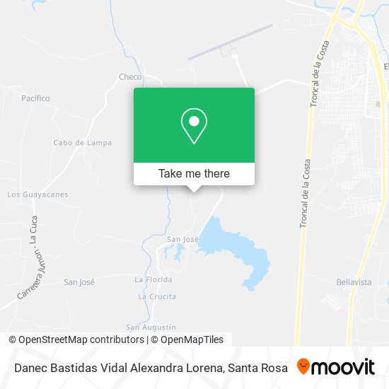 Mapa de Danec Bastidas Vidal Alexandra Lorena