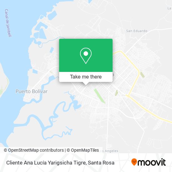 Mapa de Cliente Ana Lucía Yarigsicha Tigre