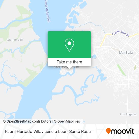 Mapa de Fabril Hurtado Villavicencio Leon