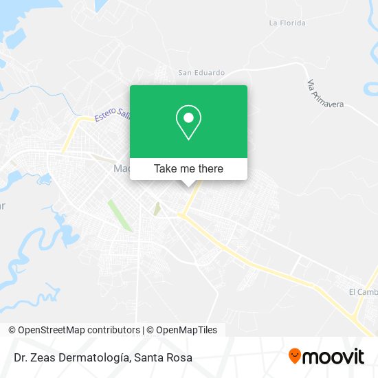 Dr. Zeas Dermatología map