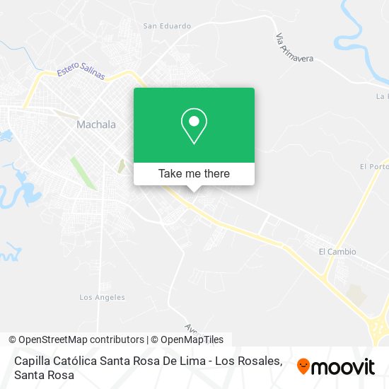 Capilla Católica Santa Rosa De Lima - Los Rosales map