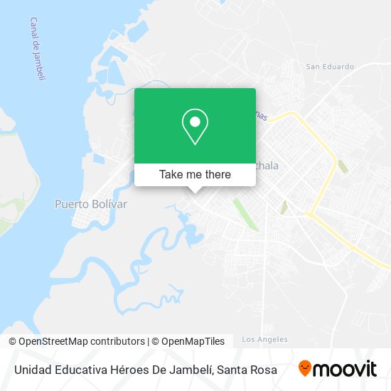 Unidad Educativa Héroes De Jambelí map