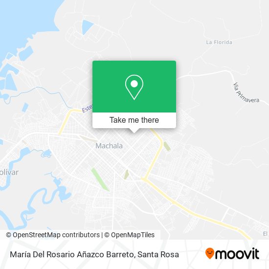 María Del Rosario Añazco Barreto map