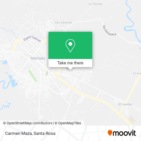 Mapa de Carmen Maza