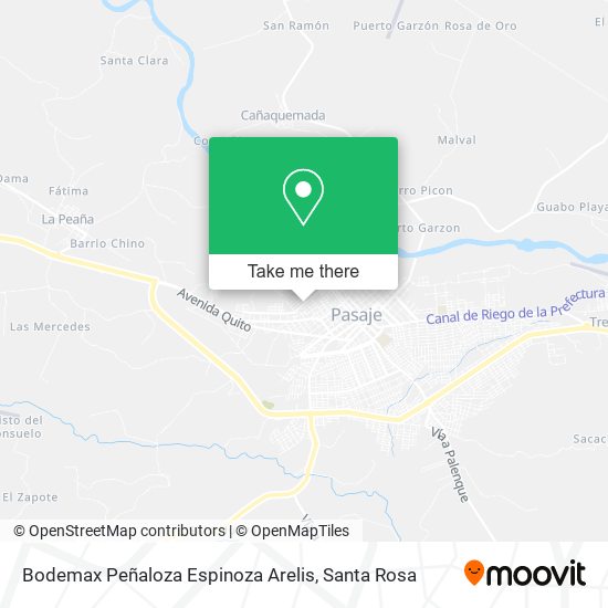 Mapa de Bodemax Peñaloza Espinoza Arelis